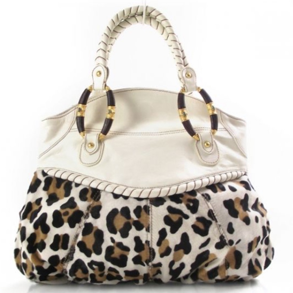 ♥️ Valentino Leopard Print Calf Hair tote ♥️